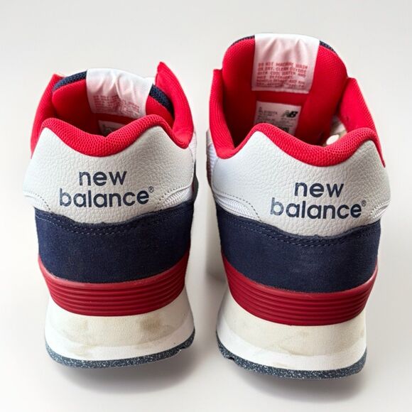 New Balance 515 Mens Size 10.5 White Pigment Red Blue Sneakers ML515OTX Classic main image 5